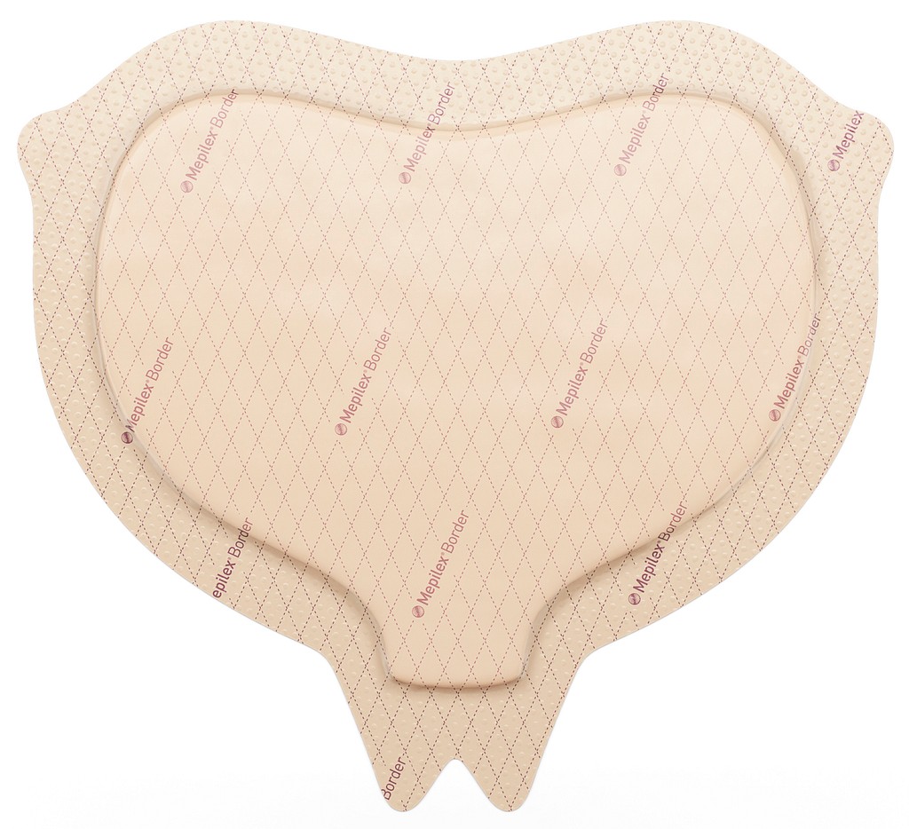 Skumförband Mepilex border sacrum 15x15cm vidhäftande steril