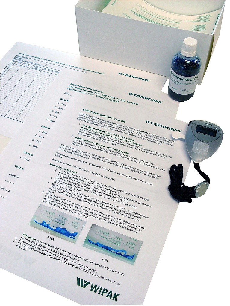Multi Seal Test Kit Ms300 Inkl Blå Färg