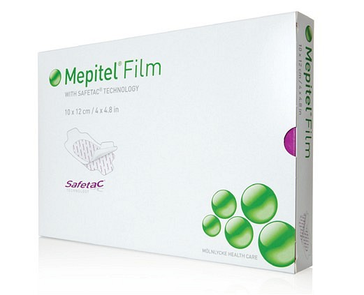 Sårfilm Mepitel 6x7cm silikon steril
