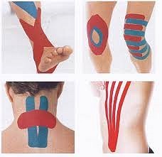Leukotape k 5cmx5m blå kinesiotape