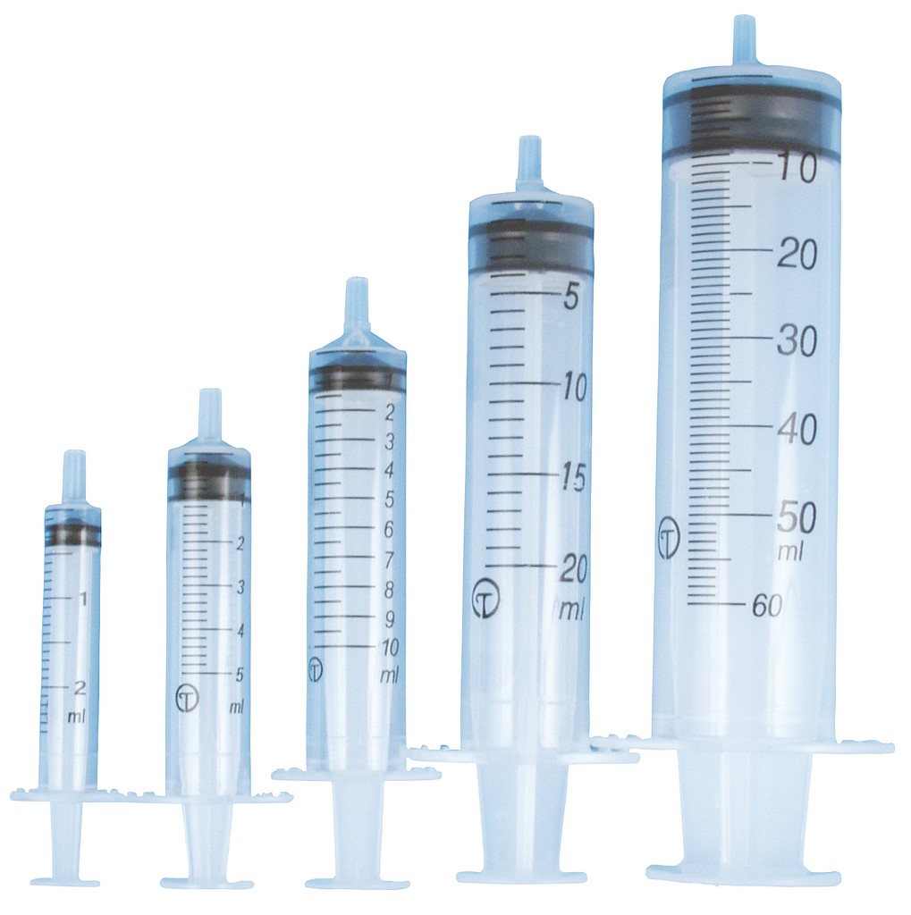 Spruta Terumo 3-komp luer 10ml. Steril, excentrisk gradering 0,5ml