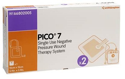 Förbandskit Pico 7 15x15cm 2 förband + 1 pump