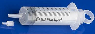 Spruta Plastipak kateterkona 100ml. Steril, rak spets, gradering 2,0ml