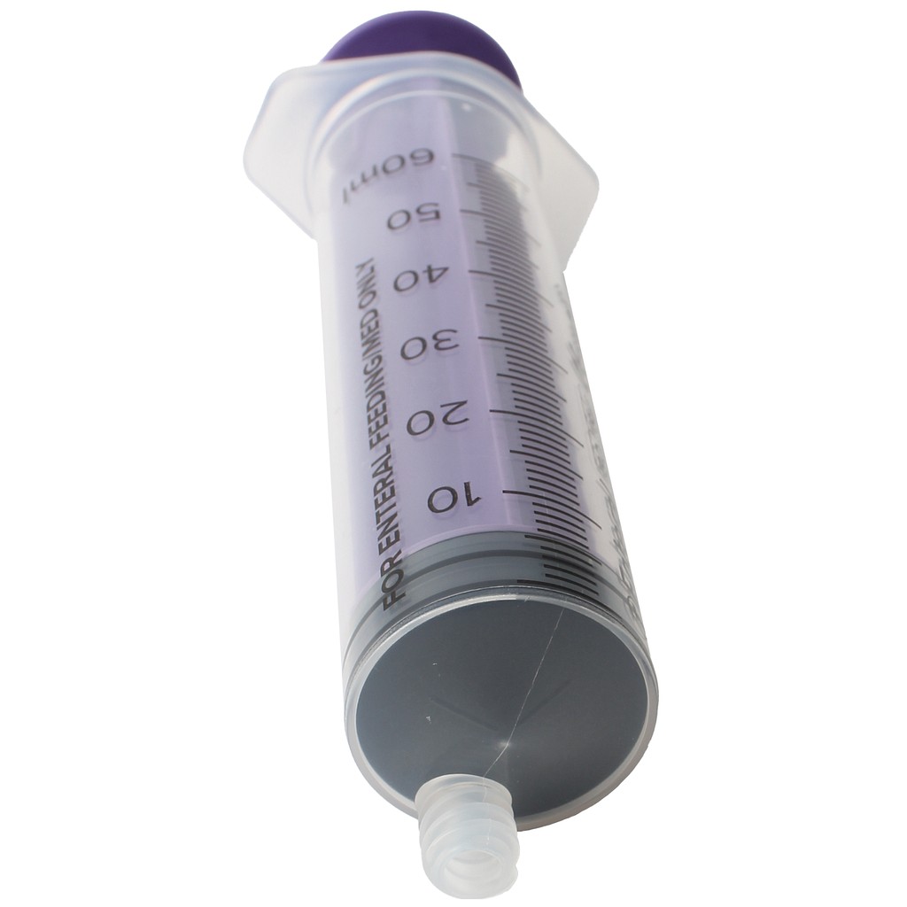 Enteral spruta ENFit engångs 60 ml, 50 stycken