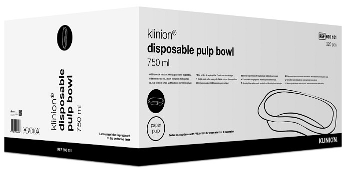 Klinion, Pusbækken, pulp, 700 ml