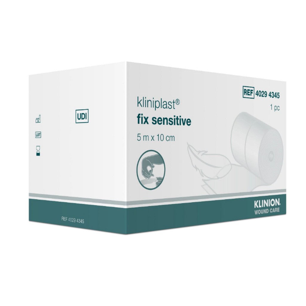 Fixeringshäfta silikon Kliniplast Fix Sensitive 10cmx5m