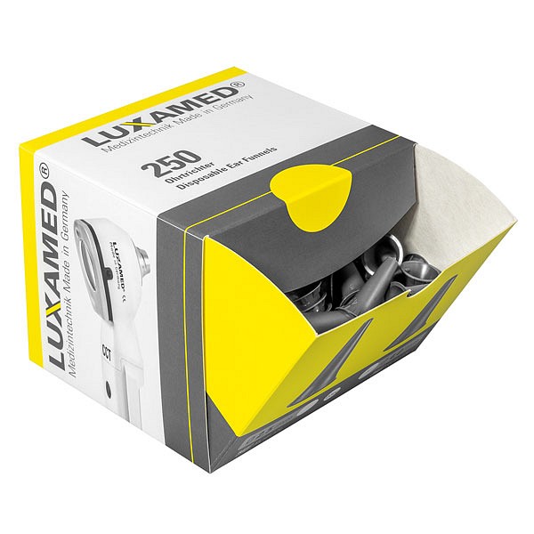 Luxamed Örontragt, engangs, 4,0 mm, grå