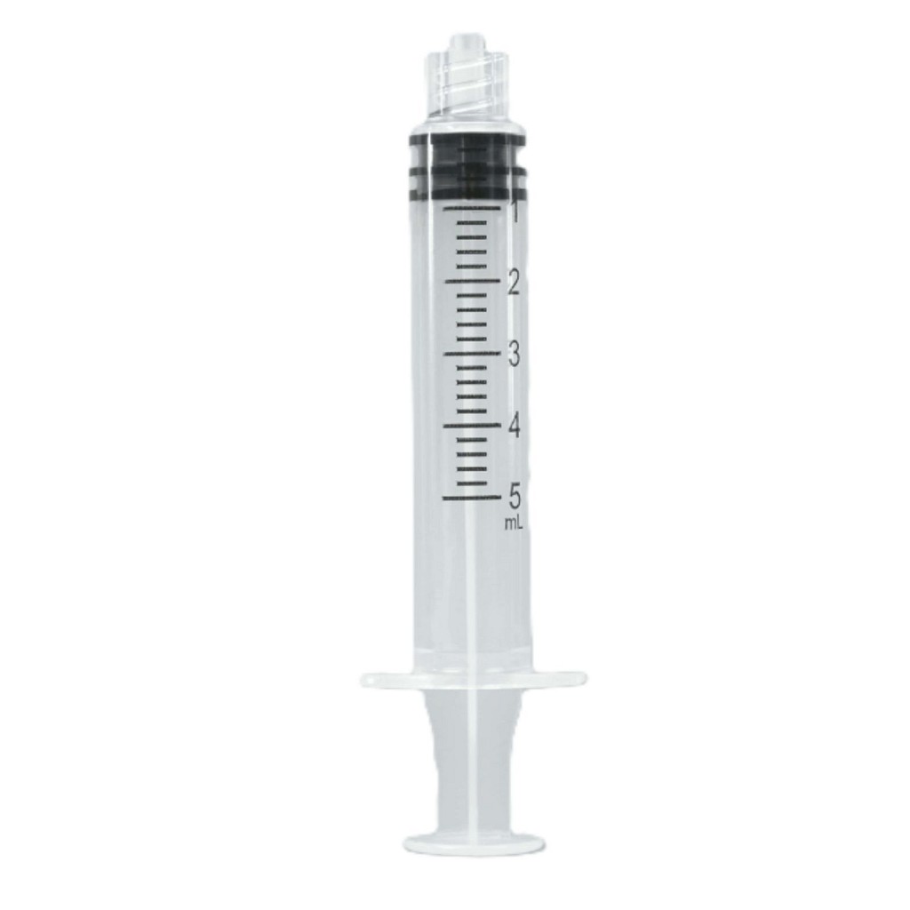 Klinion sprøyte, Luer Lock, 5 ml, 0,01 ml gradering, uten lateks- DEPH-, BPA- og PVC