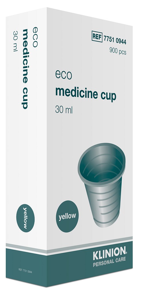 Klinion Eco lääkelasi keltainen 30 ml