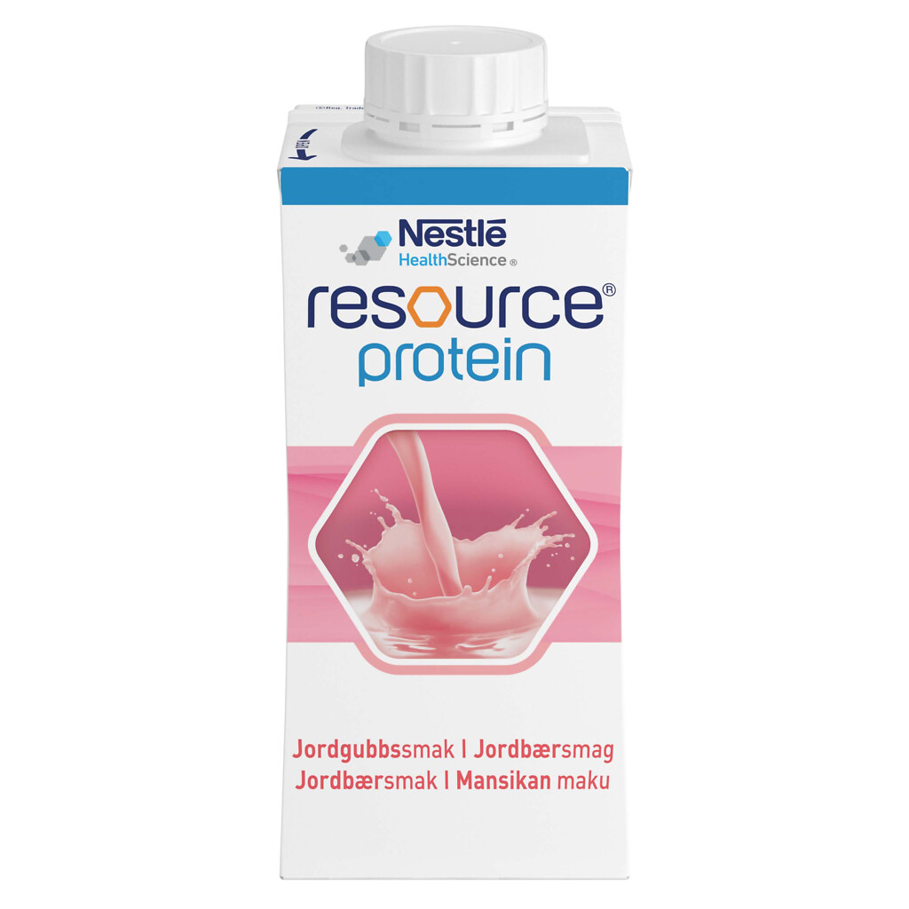 Resource Protein Jordgubb 4x200ml Vnr 900737
