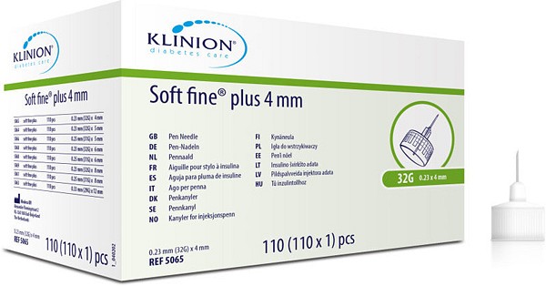 Klinion -insuliinikynän neula 32 G x 4 mm