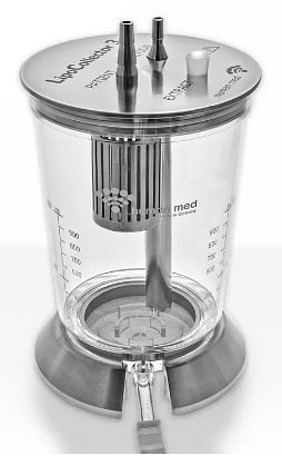 Collection container, non sterile, reusable, spare part