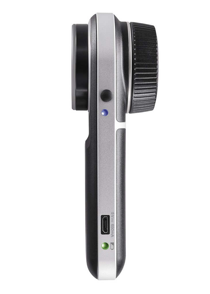 HEINE, DELTAone Dermatoskop, sort/sølv