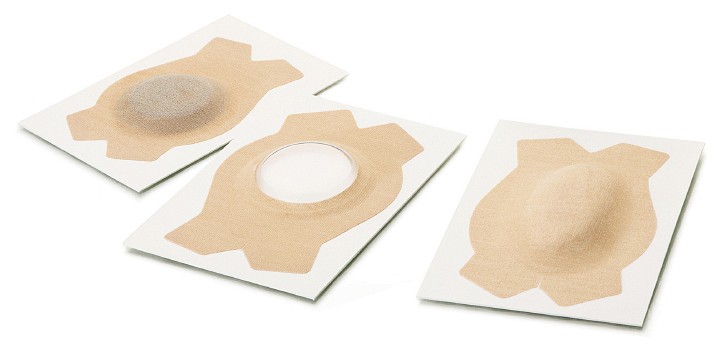 Pro Optha K, øjenforbinding m kompres + klæbekant sårpude 6x7cm, 11,4 cm x 7,8 cm