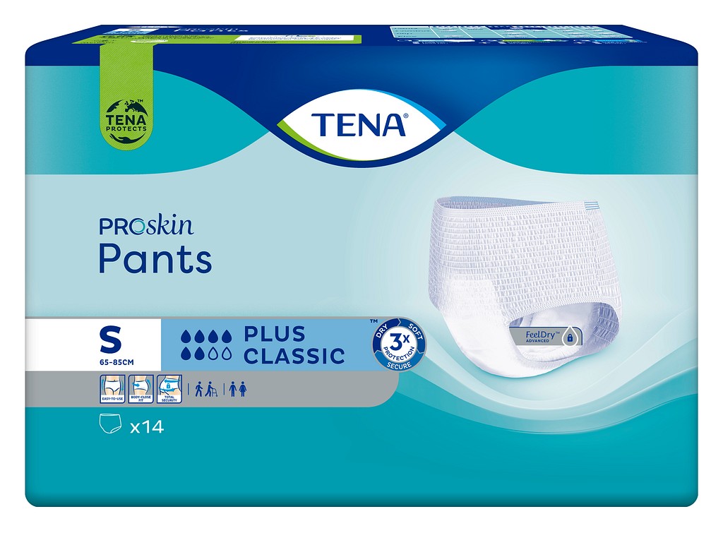 Inko skydd Tena Pants Plus S. Höft 65-85cm, ABS ISO 1369ml