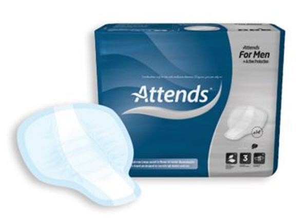 Dråpesamler Attends for Men 2 16pk
