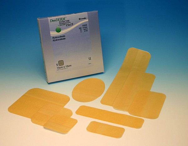 Bandasje sårplate Duoderm ekstra tynn 5x20cm