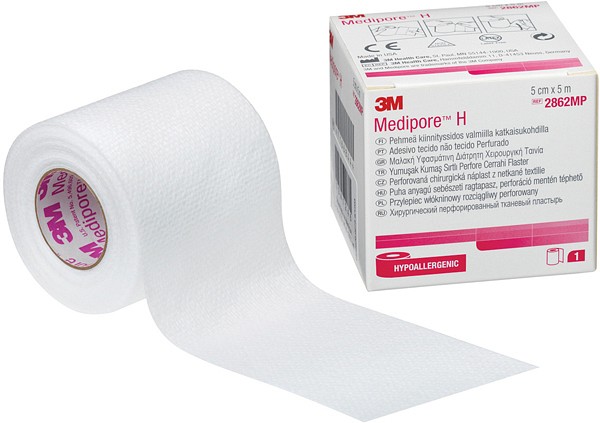 Tape fiksering Medipore H perforert 5cmx9,1m