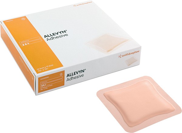 Bandasje skum Allevyn Adhesive 7,5x7,5cm