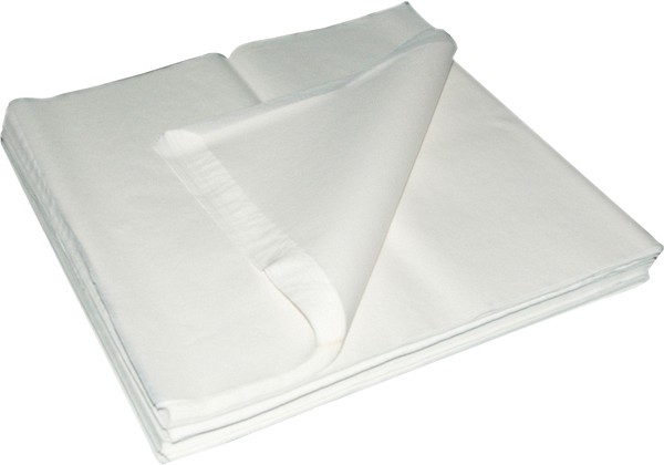 Dentalserviett 37x38cm hvit
