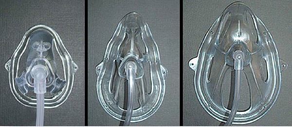 OXYMASK Voksen M fast slange 2m