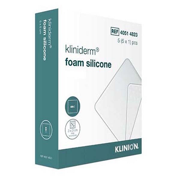 Bandasje skum Kliniderm Silicone 20x20cm
