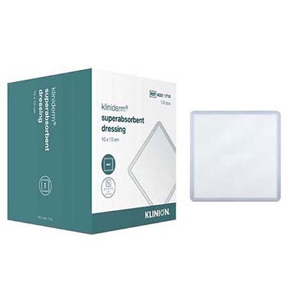 Bandasje superabs Kliniderm 20x20cm usteril