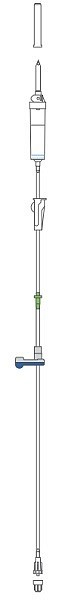 Infusjonssett Agilia standard 15µm filter
