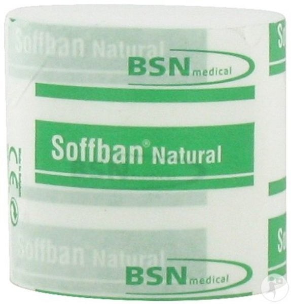 Gipspolstring natural Soffban grønn 5cmx2,7m
