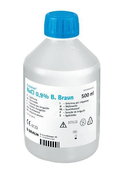 Saltvann Nacl Ecotainer 0.9% 500ml