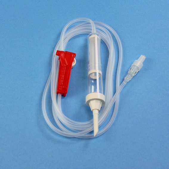 Transfusjonsenhet Mediplast 180 cm. Steril, PVC-fri