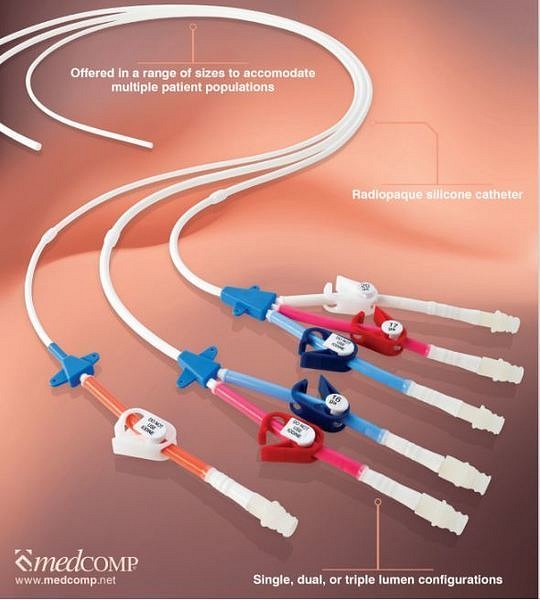9,5Fx 90Cm SINGEL LUMEN LT CVC