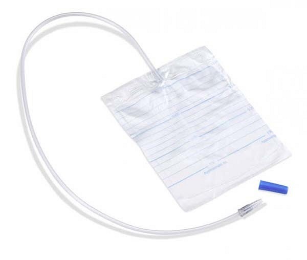 Urinpose Curibag hvit 1,5l slange 90cm 25pk