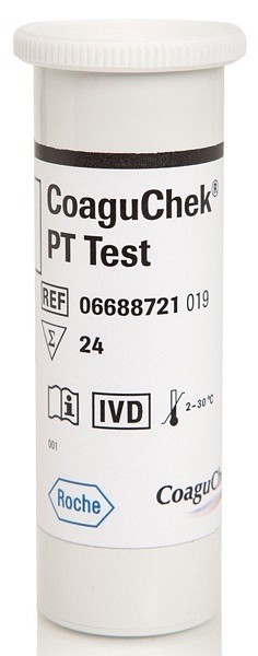 Coaguchek PT INR teststrimler 2x24stk