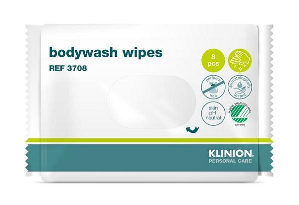 Våtklut Klinion Bodywash nøytral 8pk