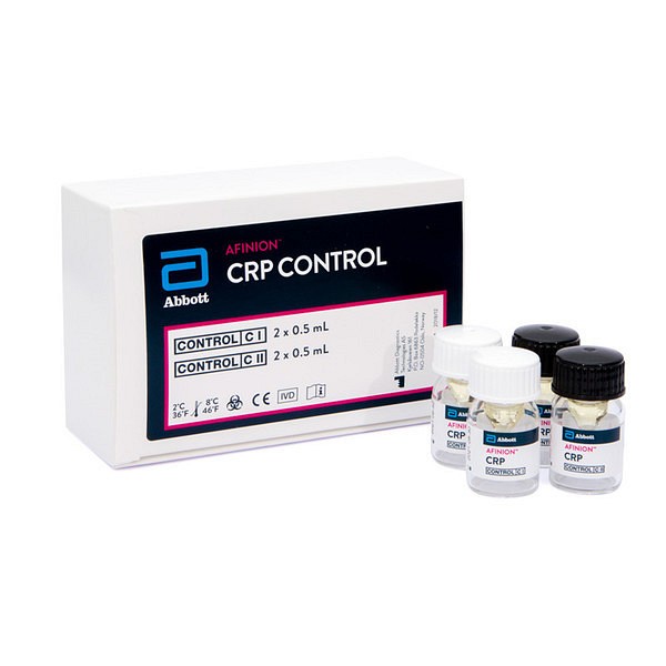 Afinion og Nycocard CRP kontroll lav/høy 4x0,5ml