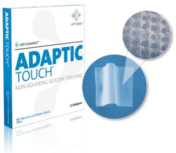 KOMPRESS ADAPTIC TOUCH SÅRKONTAKTLAG 7,6X11CM