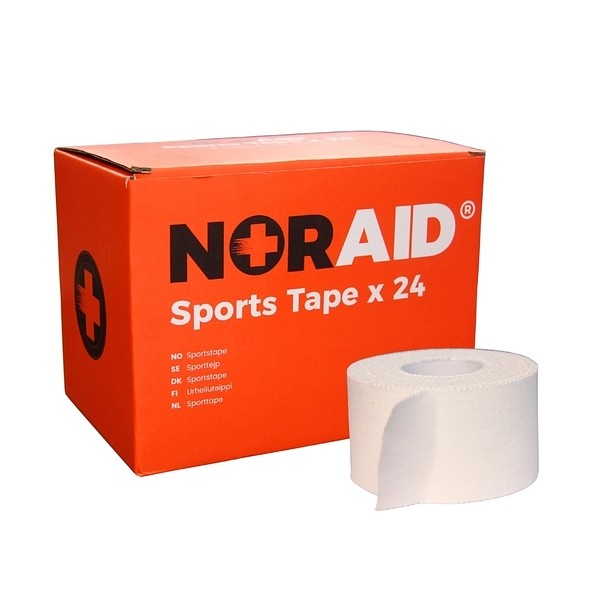 NorAid Sportstape (24 Stykker / 3,8 x 1000 cm)
