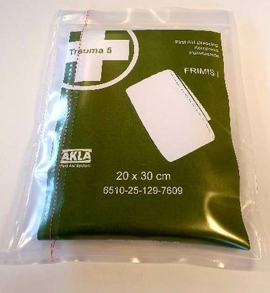 Kompress ikke heftende spesial 20x30cm grønn