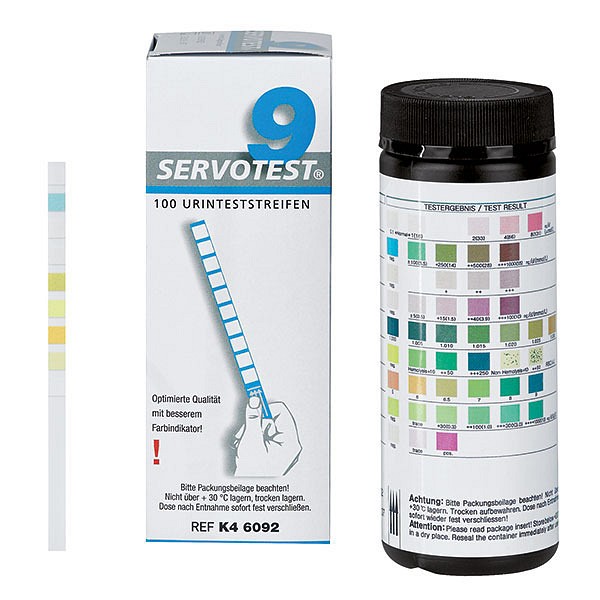 Test urin Servotest 9