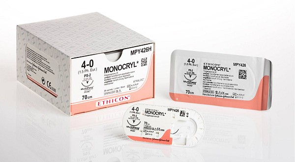 Sutur Monocryl Y3218H 4-0 JB-1 70cm fiolett