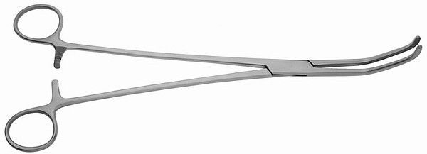 Klemme kar. Potts-Satinsky 22cm buet