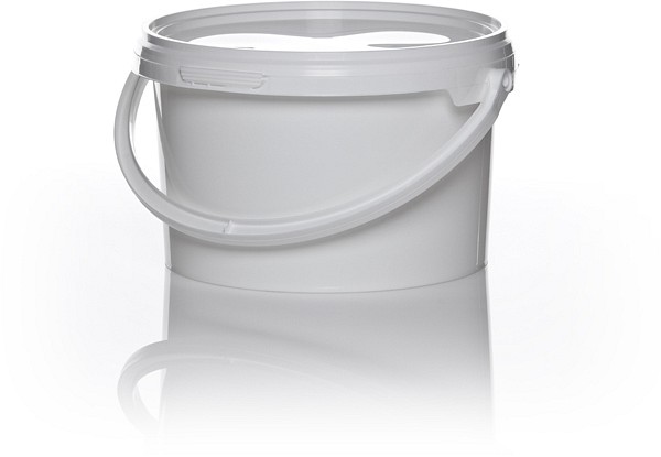 Preparatspann lokk 2,5ltr hvit