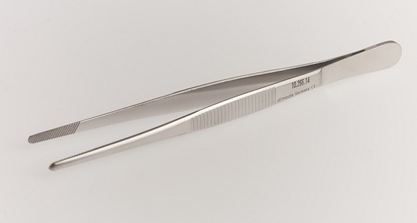 Pinsett anatomisk grov 14,5cm