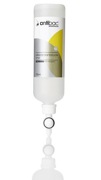 Hånddesinfeksjon Antibac Softgel 85% dos.kap 750ml