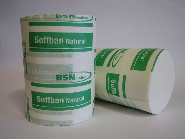 Gipspolstring natural Soffban grønn 20cmx2,7m