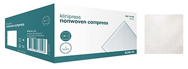 Kompress nw Klinion 5x5cm 8lag usteril
