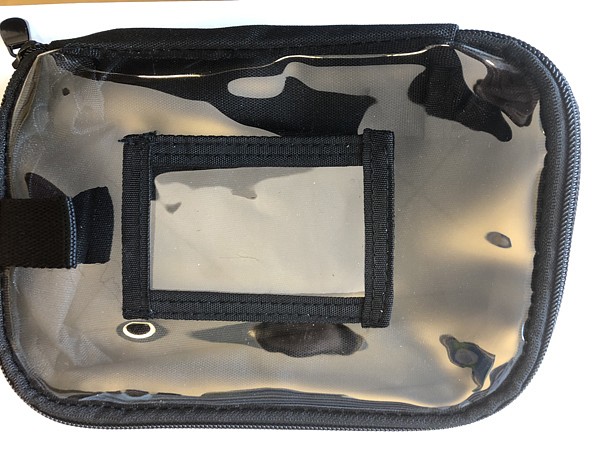 Førstehjelp lomme til ryggsekk/bag sort Liten/S