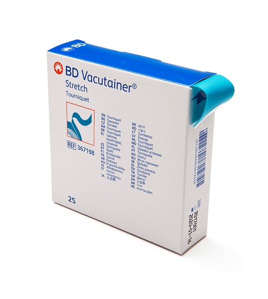 Stasebånd Vacutainer stretch 45cm 25stk
