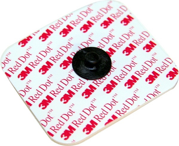 EKG elektrode Red Dot 2570 univers rtg trykknapp